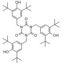 Antioxidant Irganox 3114, Songnox 3114, AO 3114, Ethanox 314 chemical structure info@additivesforpolymer.com