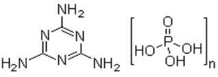 Melamine Polyphosphate (MPP) chemical structure baoxu chemical