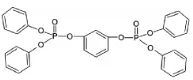 Resorcinol bis(diphenylphosphate) RDP chemical structure baoxu chemical